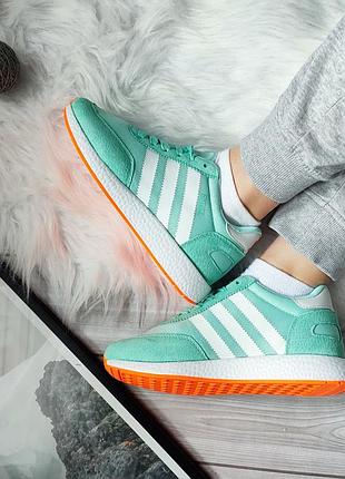 Кросівки adidas iniki м'ятні