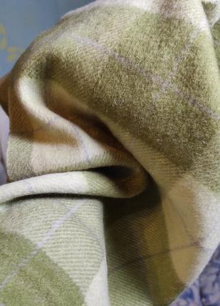 Кашемировый шарфик в стиле burberry5 фото