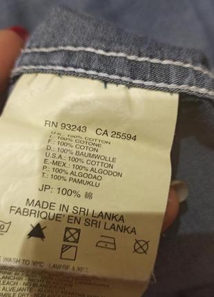 Рубашкая туника женская джинс diesel4 фото