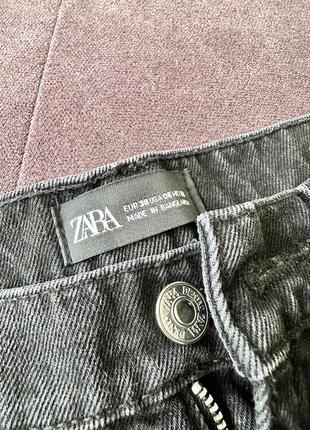 Джинсовые шорты zara4 фото