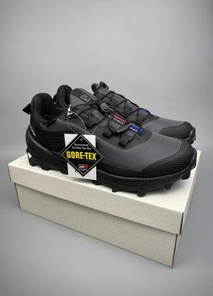 Последние! salomon Raise ride black gray gore-tex
