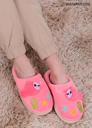 Тёплые тапочки для девочки, 28-30 р., 18 см