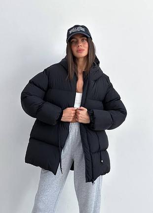 Супер актуальний пуховик в стилі acne studios