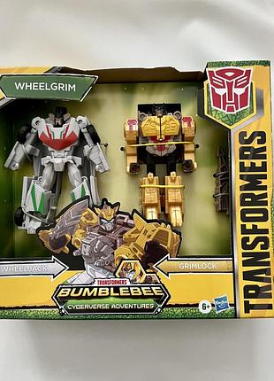 Ігровий набір "bumblebee cyberverse adventures", wheelgrim - transformers hasbro (20-1044183)