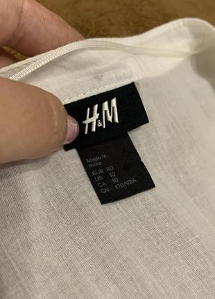 Женская белая рубашка, h&amp;m2 фото