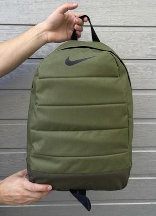 Рюкзак nike мужской хаки, спортивный, городской портфель найк