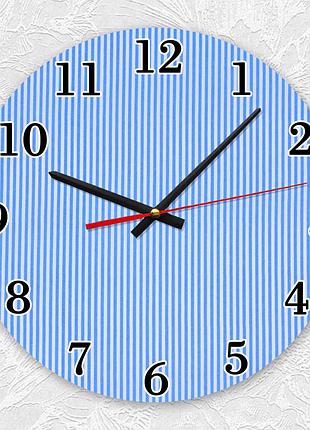 Часы настенные :: полосатый принт