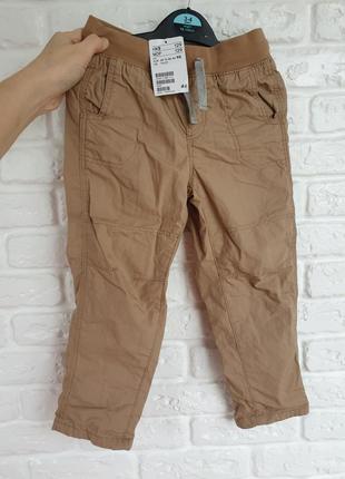Крутые весенние штаны с подкладкой, цена снижена.1 фото