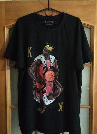 Мужская футболка nba michael jordan 23 (l-xl)