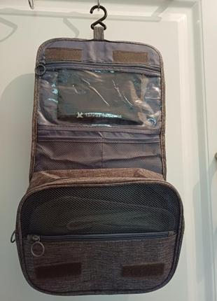 Подвесной органайзер-косметичка, подвесной органайзер для косметики в ванную...