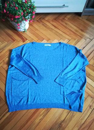 Весенний тонкий джемпер оверсайз от zara