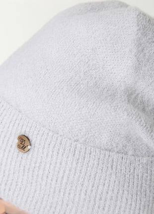 Красивая женская шапка шерстяная шапка кашемир модная шапка 2023 женские шапки вязаная...