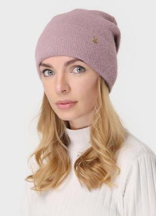 Красивая женская шапка шерстяная шапка кашемир модная шапка 2023 женские шапки вязаная...