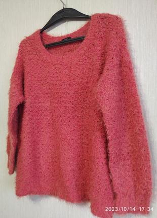 Женский теплый свитер размер 50-522 фото
