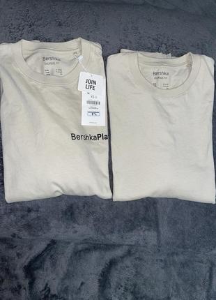 Футболки oversize bershka