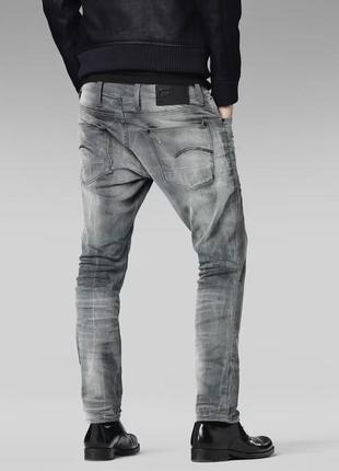 G-star raw defend super slim men’s grey denim jeans rrp - $150 джинси2 фото