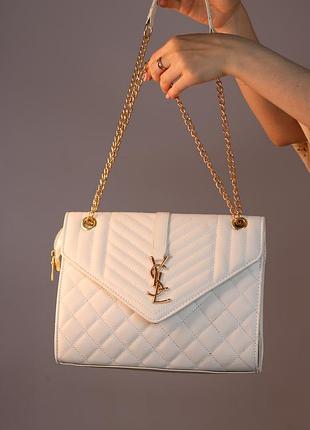Ysl envelope white 4