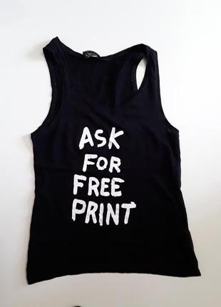 Фирменная майка маечка