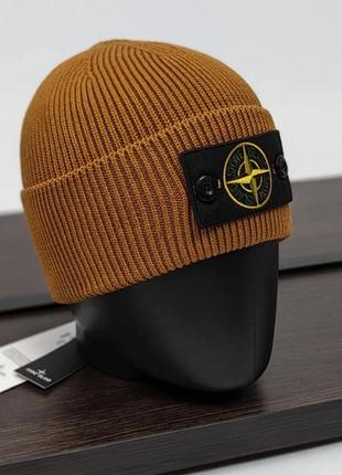 Шапка в стиле stone island2 фото