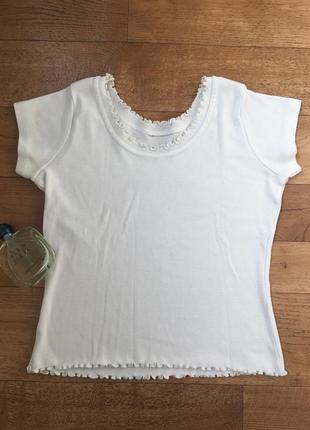 Белая футболка. красивая футболка. футболка хлопок.