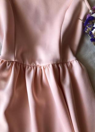 Нежный зефирный пудровый сарафан , платье  от h&m2 фото