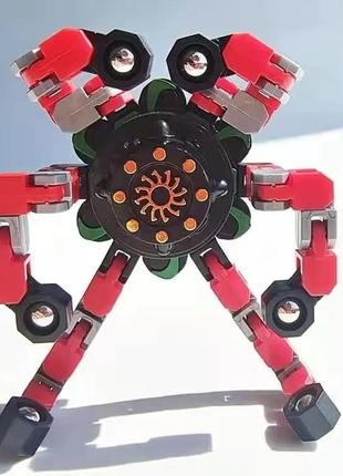 Спинер на присоске робот конструктор fingertip mechanical gyroscope9 фото
