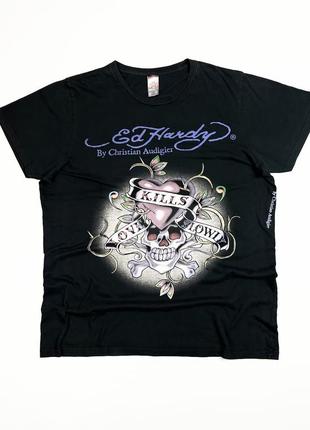 Футболка ed hardy by christian audiger