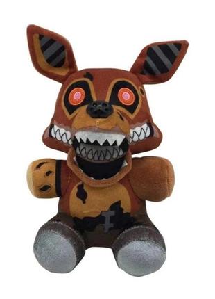 Игрушка плюшевая сломанный фокси (олд фокси) 5 ночей с фредди 18см foxy five nights at freddy’s