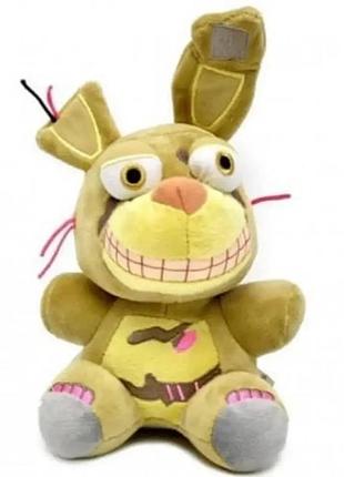 Игрушка плюшевая спрингтрап 5 ночей с фредди 20см springtrap freddy fazbear five nights at freddy’s