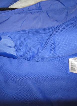 Куртка ветровка h&m р. 44-46 (s) на подкладке, в идеале васильковый цвет7 фото