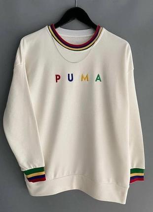 Свитшот puma белый