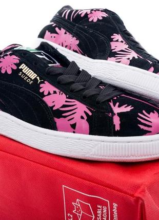 Стильные женские кроссовки puma suede classic tropicalia4 фото