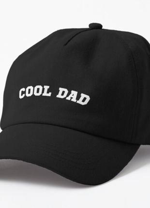 Кепка мужская с принтом cool dad для папы