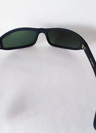 Солнцезащитные очки aolise, черные, матовые, прямоугольные5 фото