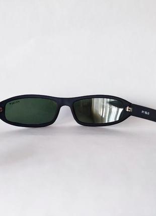 Солнцезащитные очки aolise, черные, матовые, прямоугольные4 фото