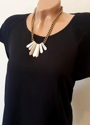 💣 масивне, велике кольє ланцюжок з підвісками в античному стилі від h&m вирізом оригінал7 фото