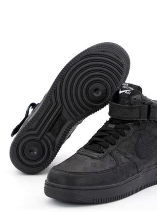 Зимние мужские кроссовки nike air force 1 winter x lv (мех)414 фото