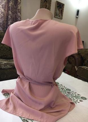 Красивая фирменная блуза пастельного цвета3 фото