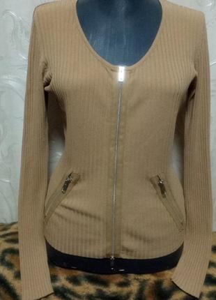 Кофта в рубчик