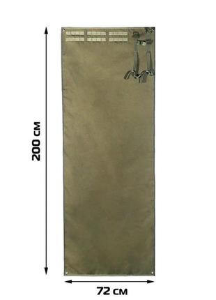 Тактичний каремат армійський килимок 200 х 72 см підстилка в намет щільний матеріал oxford 900d ammunation3 фото