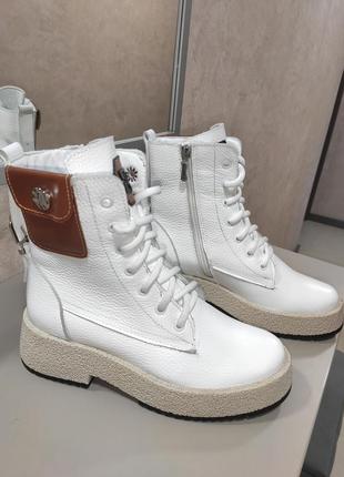 Черевики жіночі зимові, шкіра