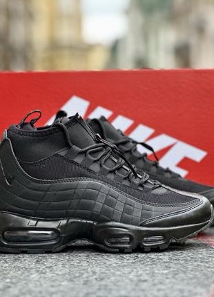 Nike air max 95 sneakerboot зимние мужские кроссовки