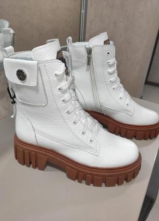 Черевики жіночі зимові, шкіра