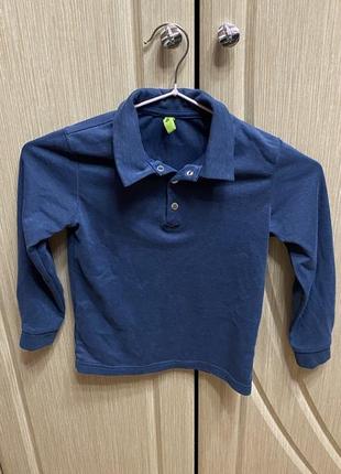 Поло кофта на хлопчика 110 - 116 см smil