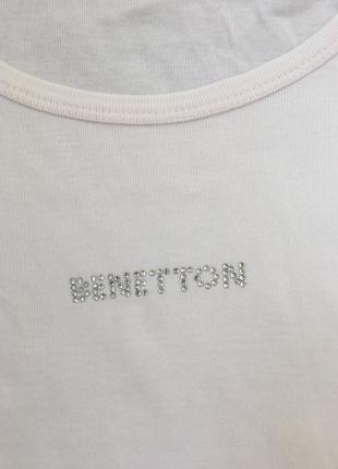 Нежно-розовый лонгслив benetton. лонгслив с пайетками. светлый лонгслив. лонгслив ucb4 фото