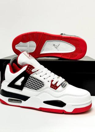 Кроссовки nike air jordan retro 4 //) женские кроссовки найк демисезонные4 фото