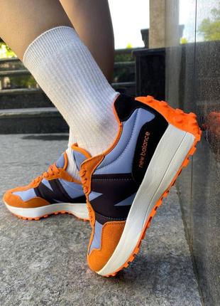 Кроссовки new balance 327 orange7 фото