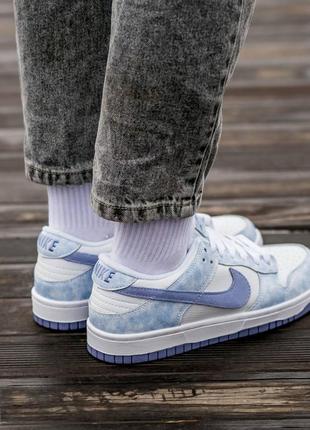 Женские кроссовки  nike dunk low sweet purple6 фото