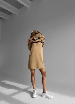 New autumn 🍁🍂🍁 введено бесшовное платье двойника (нижнее комбинация и верхняя платье) "герда ". растяжим2 фото