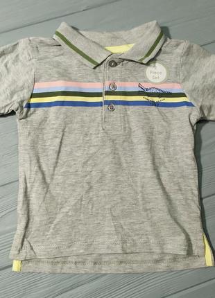 Футболка на хлопчика 3-6 і 18-24 міс